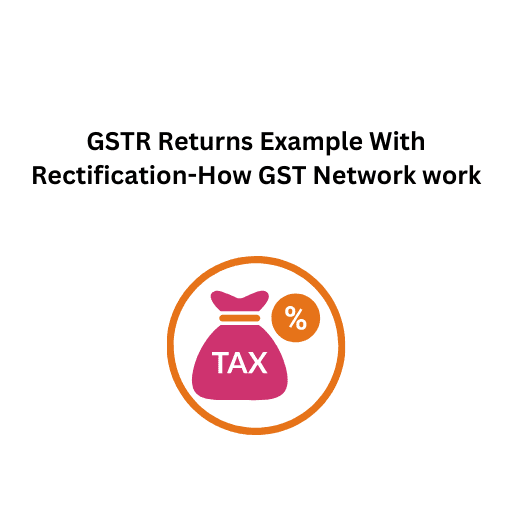 51.GSTR Returns Example With Rectification-How GST Network work